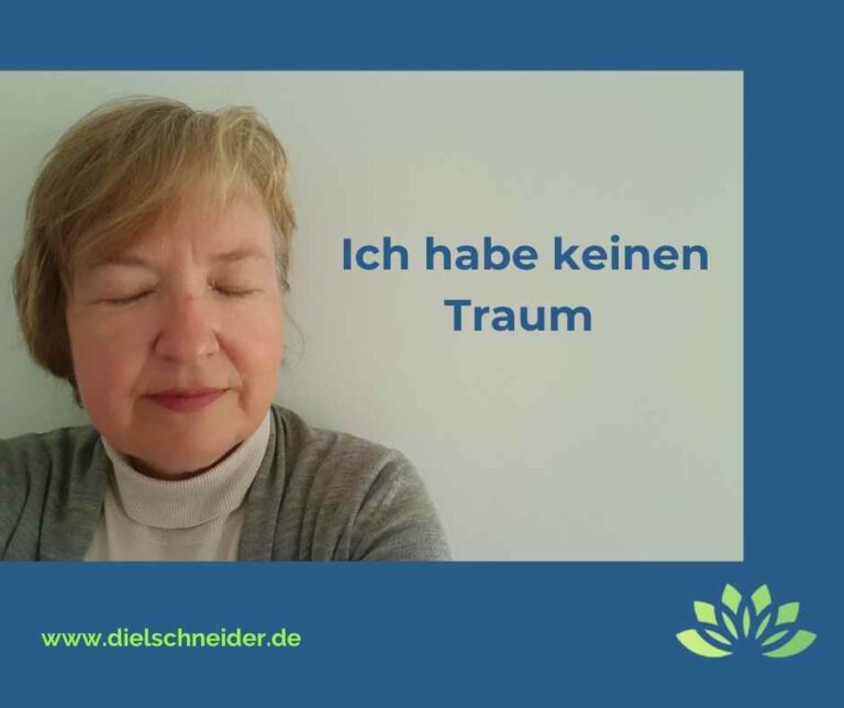 Mehr über den Artikel erfahren Ich habe keinen Traum