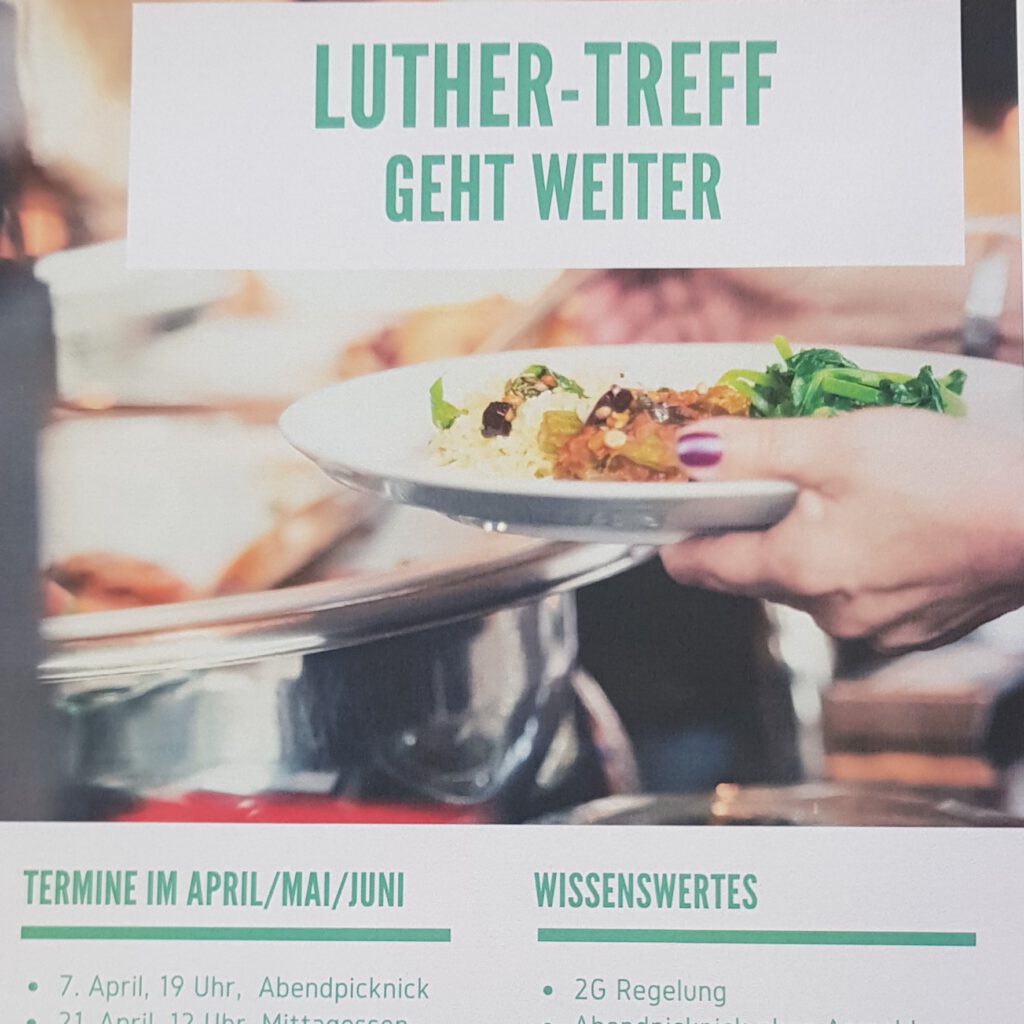 Luther-Treff Plakat