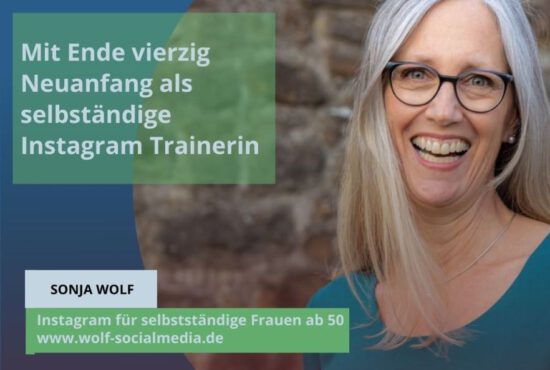 Interview mit Sonja Wolf: Spurwechsel mit knapp 50