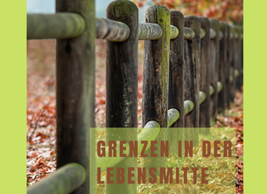 Grenzen in der Lebensmitte