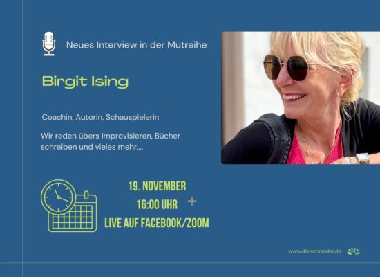 Interview mit Birgit Ising und ihr Motto „Mut statt Mäh“