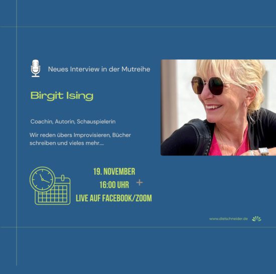 Interview mit Birgit Ising und ihr Motto „Mut statt Mäh“
