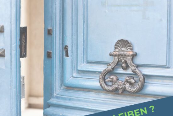 Gehen oder bleiben? Egal – Hauptsache bewusst!