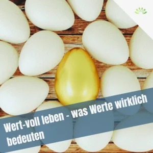 Mehr über den Artikel erfahren Wert-voll leben (1): Was Werte wirklich bedeuten
