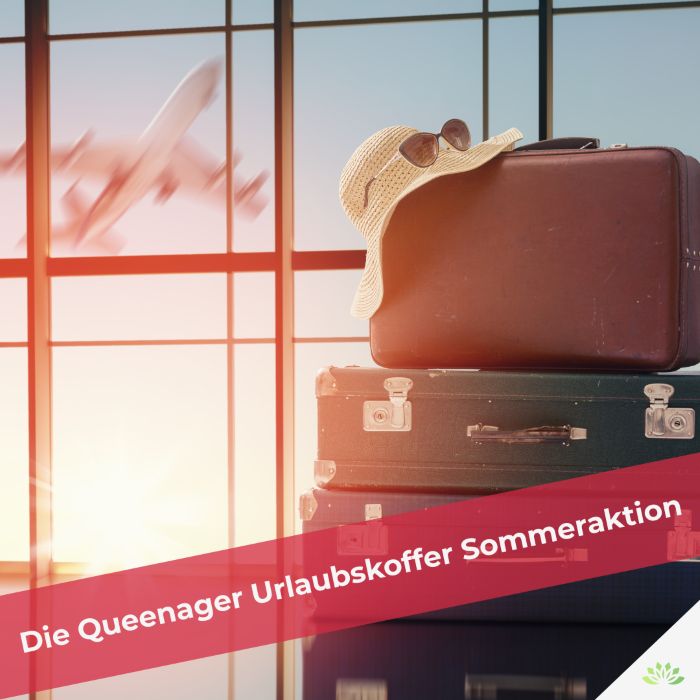 Du betrachtest gerade Queenager Urlaubskoffer Sommeraktion