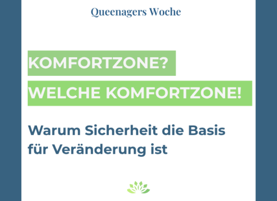 Komfortzone? Welche Komfortzone!